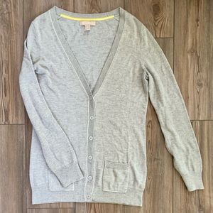 Preppy Grey Banana Republic Cardigan (M)